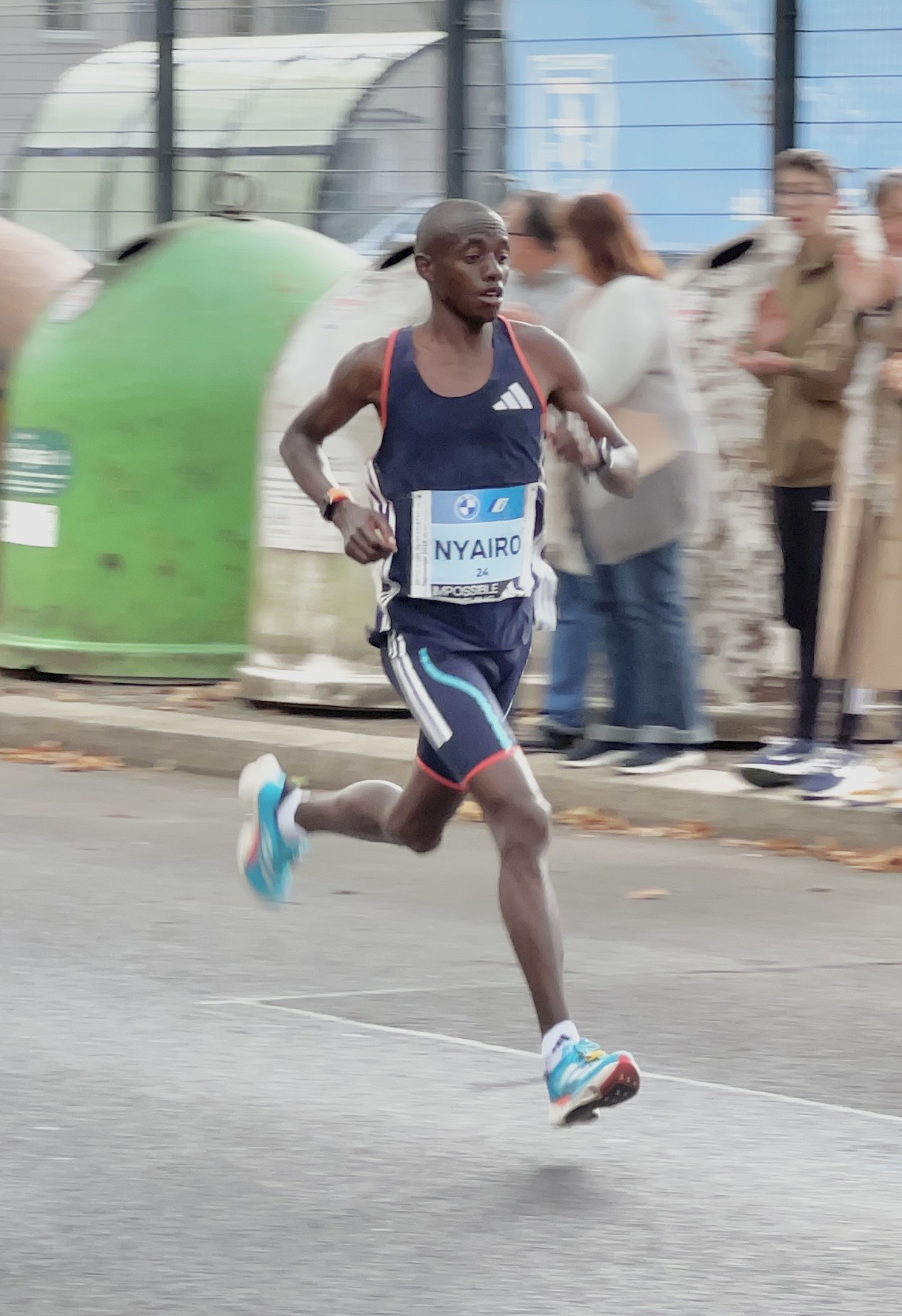 Dominic Nyairo beim Berlin-Marathon 2023