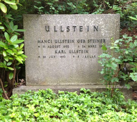 Grabstein Karl Ullstein, Waldfriedhof Dahlem, Berlin