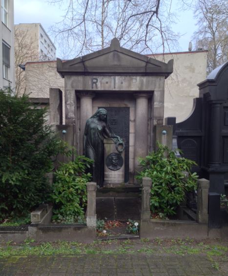Gragstein Lina Fischer, geb. Kellner, Alter Friedhof der Zwölf-Apostel-Gemeinde, Berlin-Schöneberg