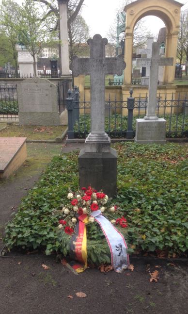 Grabstein Gustav von Rauch, Invalidenfriedhof Berlin, Deutschland